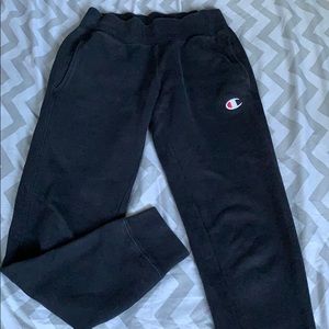 Black Champion Pants